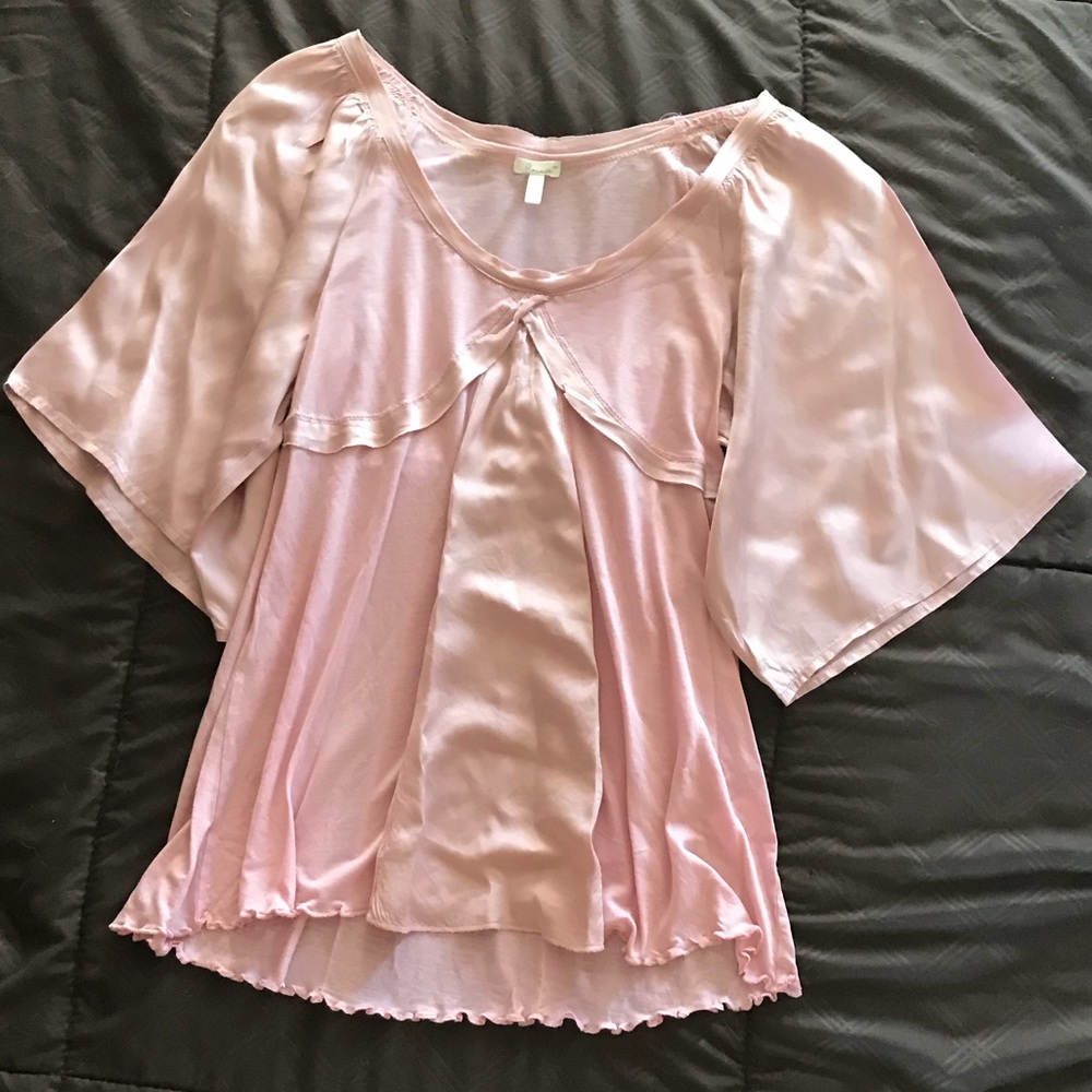Flowing Pink Top